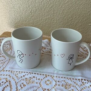BoldLoft From My Heart To Your Heart Mug Set  Wedding Anniversary Valentines Day